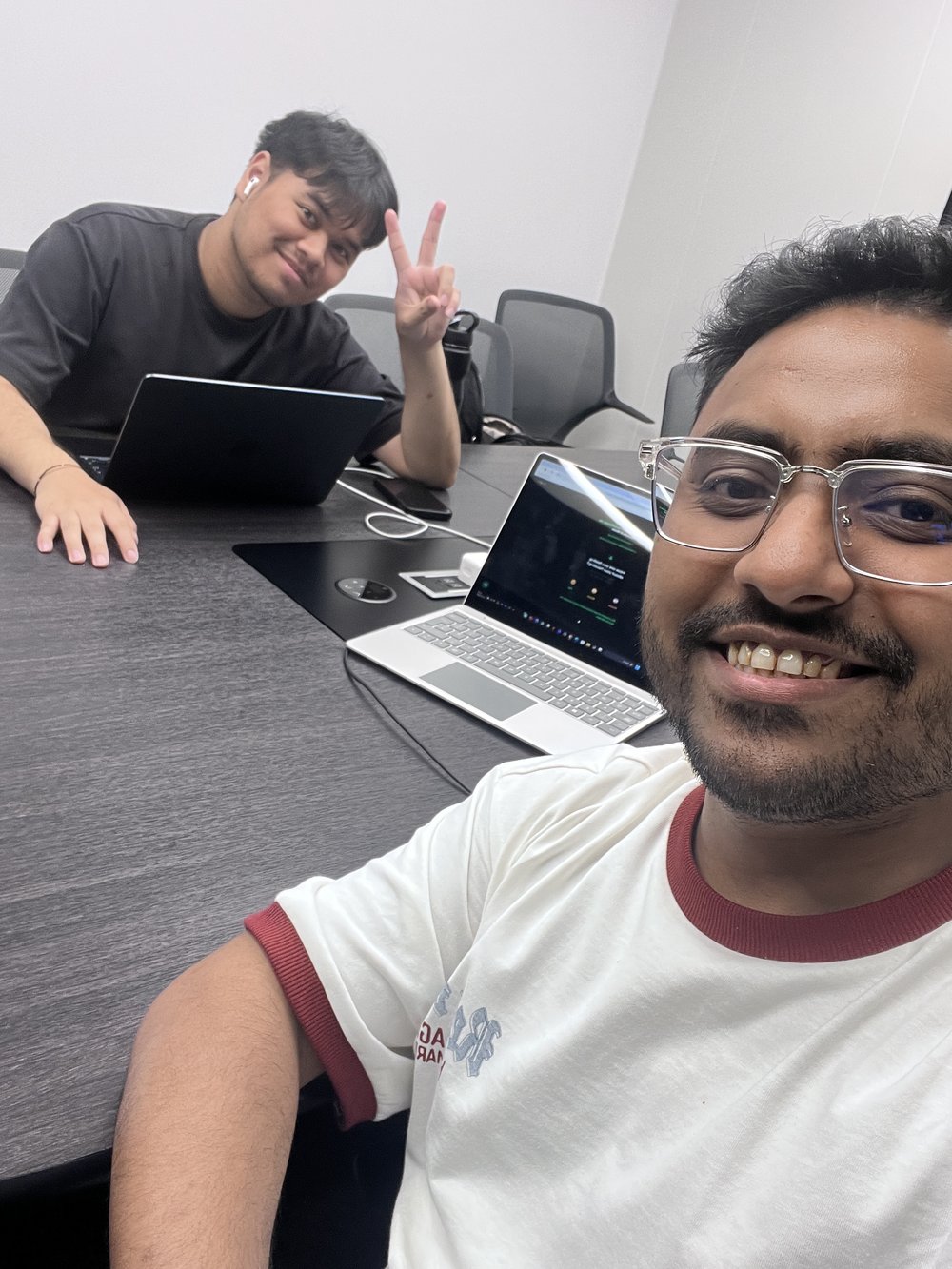 Mahbub Alom Shuhag with the NestSafe AI team at the European Innovation Academy